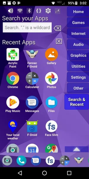 LaunchTime Homescreen